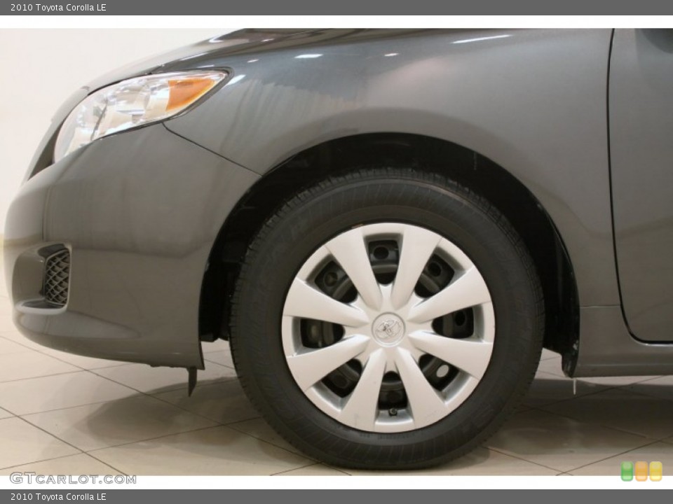 2010 Toyota Corolla LE Wheel and Tire Photo #77494667