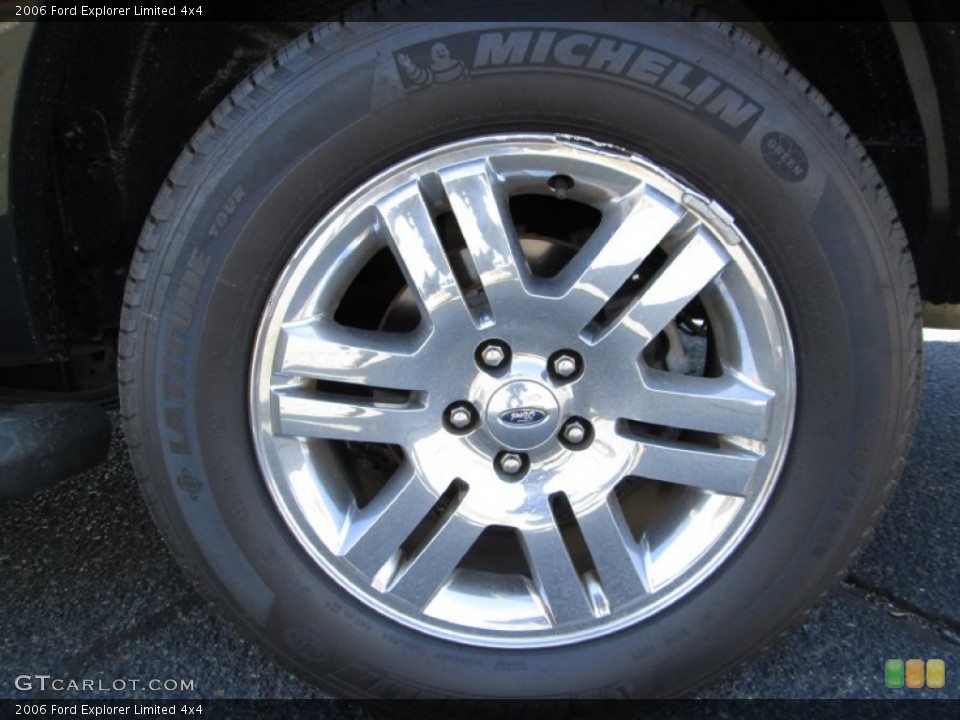 2006 Ford Explorer Limited 4x4 Wheel and Tire Photo #77503006