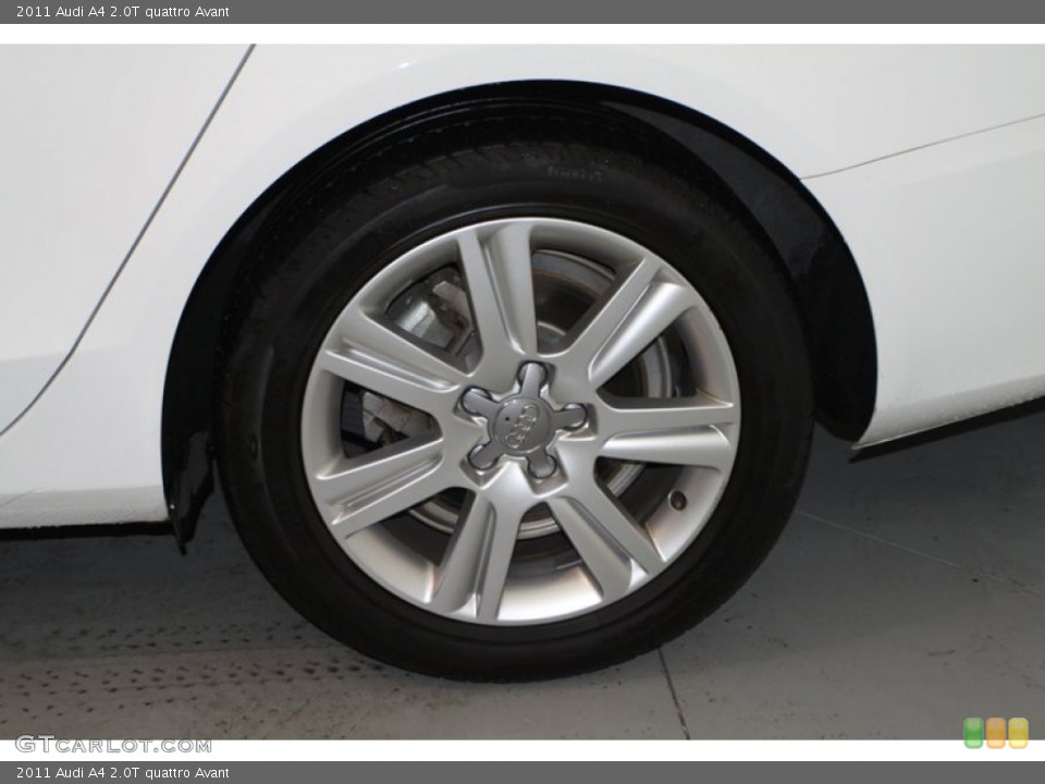 2011 Audi A4 2.0T quattro Avant Wheel and Tire Photo #77503328