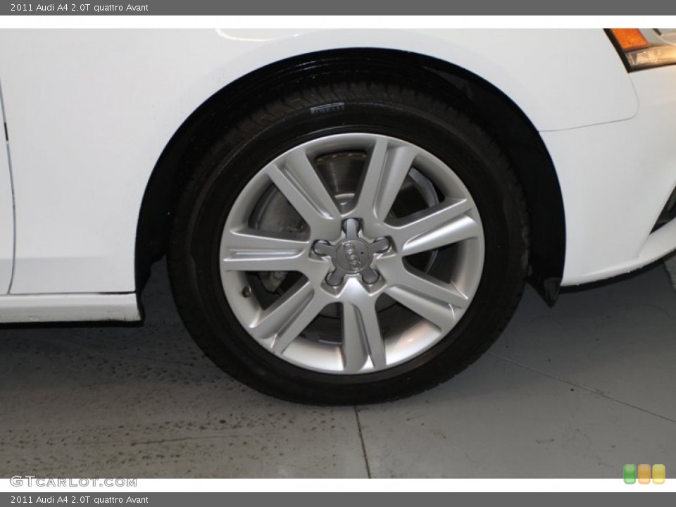 2011 Audi A4 2.0T quattro Avant Wheel and Tire Photo #77504039