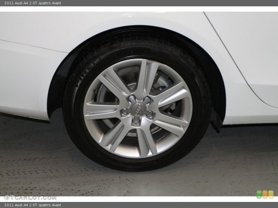 2011 Audi A4 2.0T quattro Avant Wheel and Tire Photo #77504063