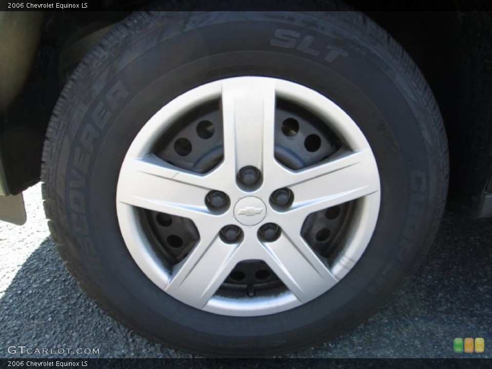 2006 Chevrolet Equinox LS Wheel and Tire Photo #77505427