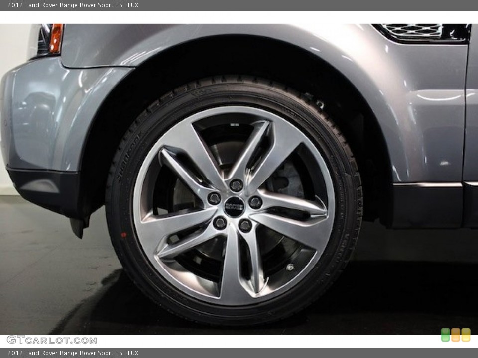 2012 Land Rover Range Rover Sport HSE LUX Wheel and Tire Photo #77509291