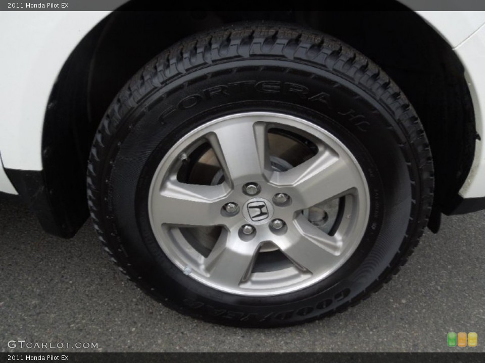 2011 Honda Pilot EX Wheel and Tire Photo #77509604