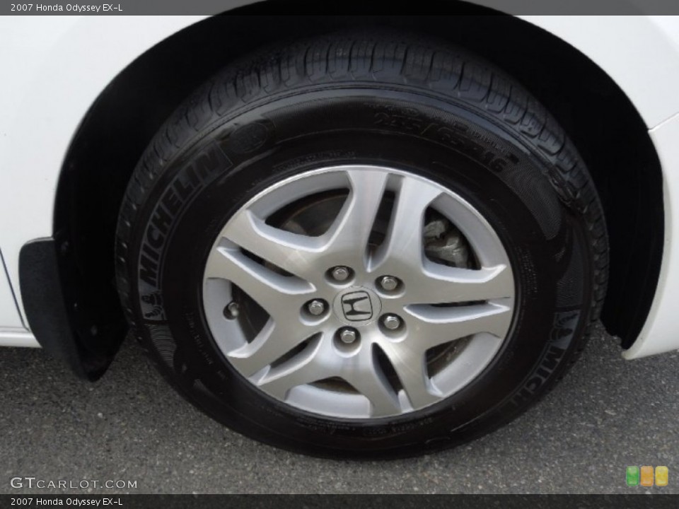 2007 Honda Odyssey EX-L Wheel and Tire Photo #77510180