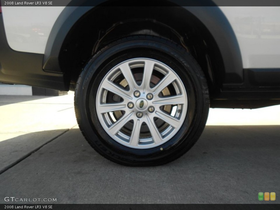 2008 Land Rover LR3 V8 SE Wheel and Tire Photo #77512102