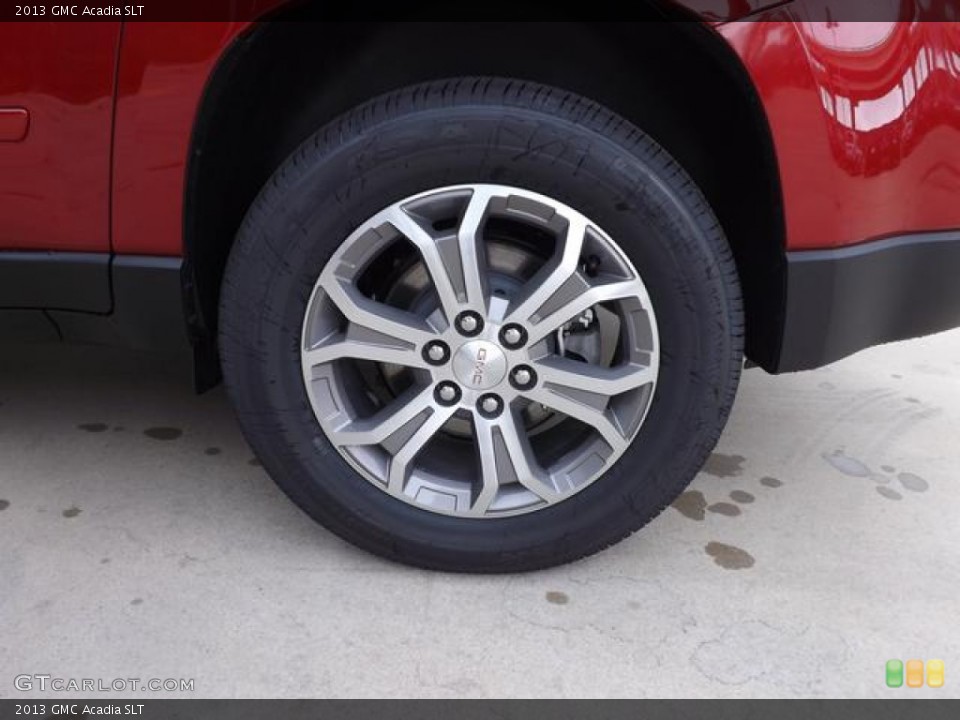 2013 GMC Acadia SLT Wheel and Tire Photo #77513540