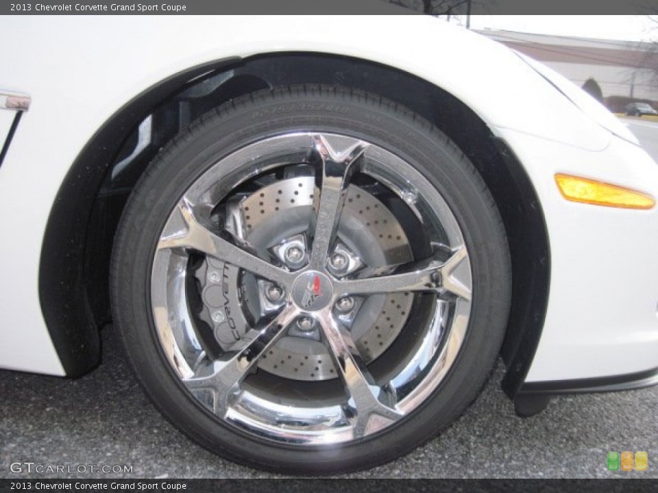 2013 Chevrolet Corvette Grand Sport Coupe Wheel and Tire Photo #77514737