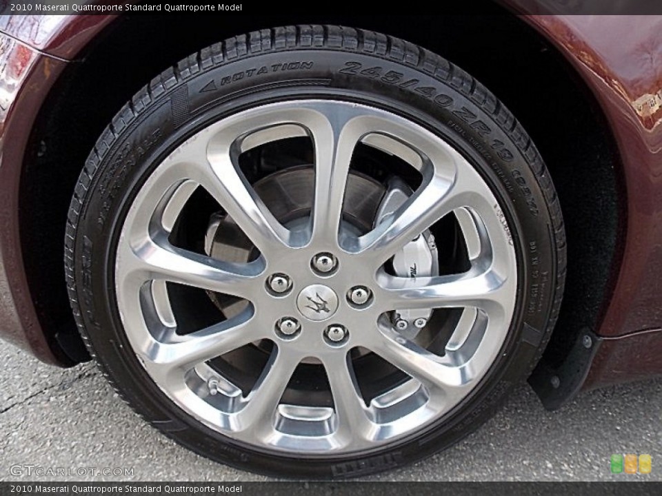 2010 Maserati Quattroporte  Wheel and Tire Photo #77515292