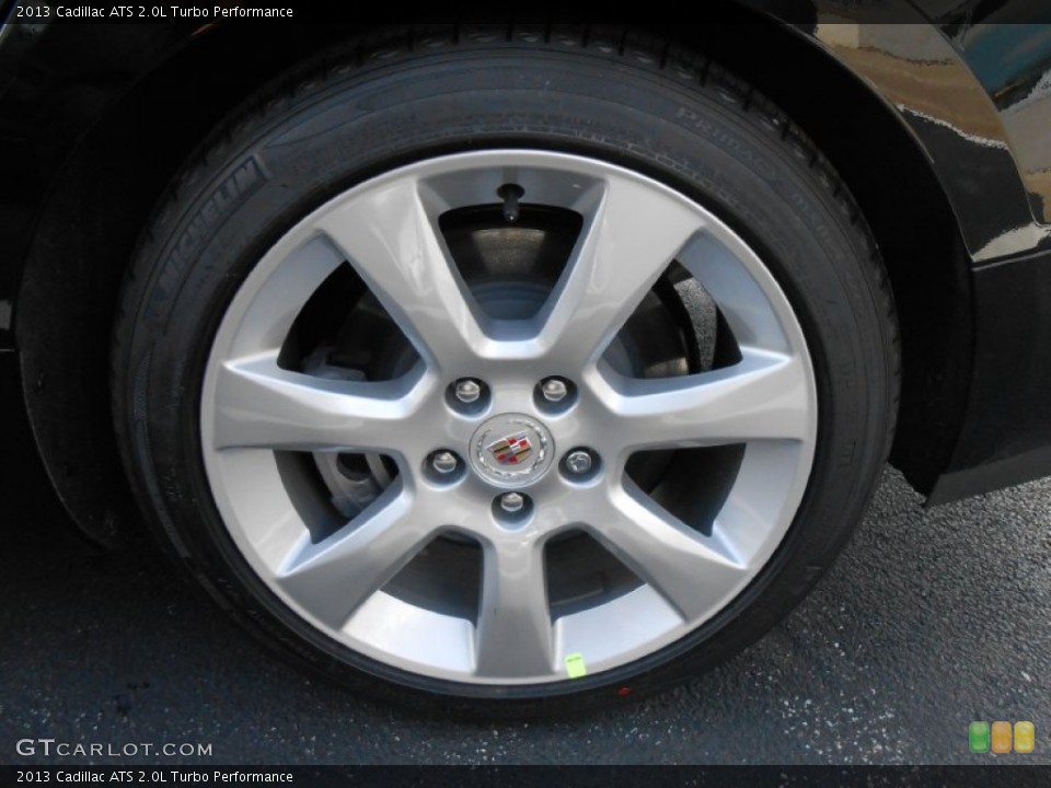 2013 Cadillac ATS 2.0L Turbo Performance Wheel and Tire Photo #77526172