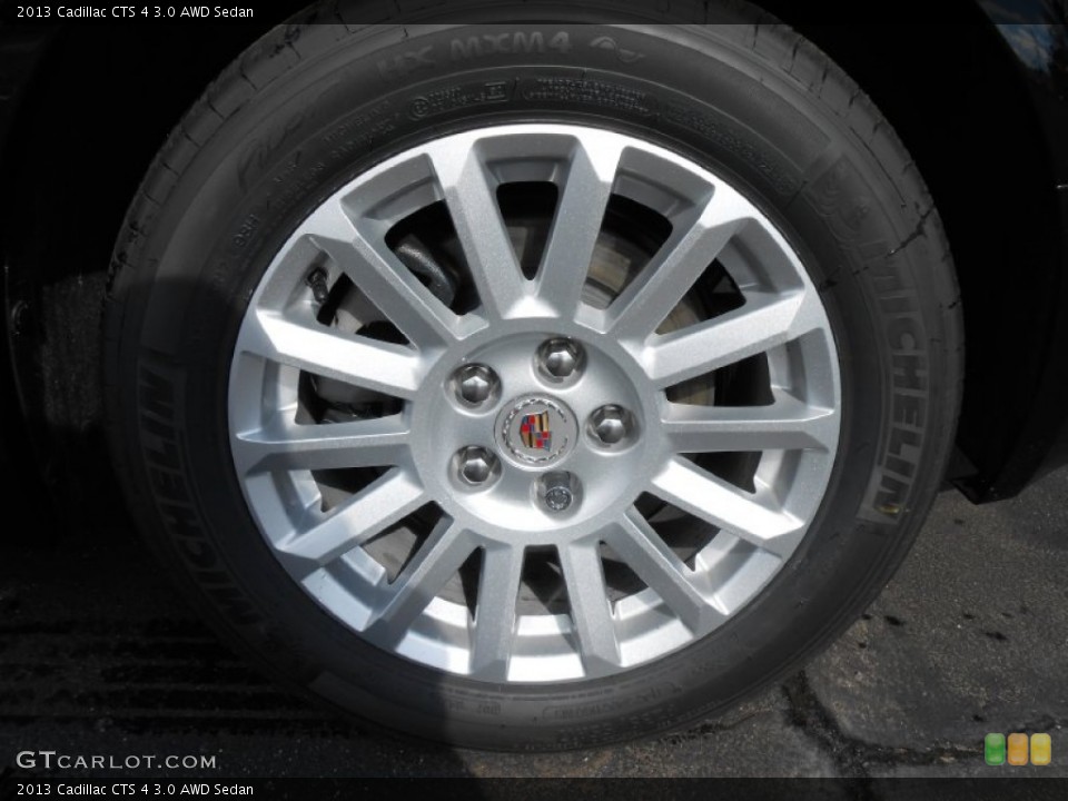 2013 Cadillac CTS 4 3.0 AWD Sedan Wheel and Tire Photo #77527448