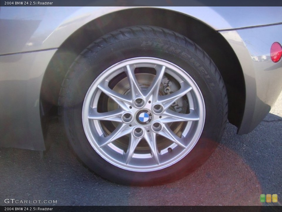 2004 BMW Z4 2.5i Roadster Wheel and Tire Photo #77532559
