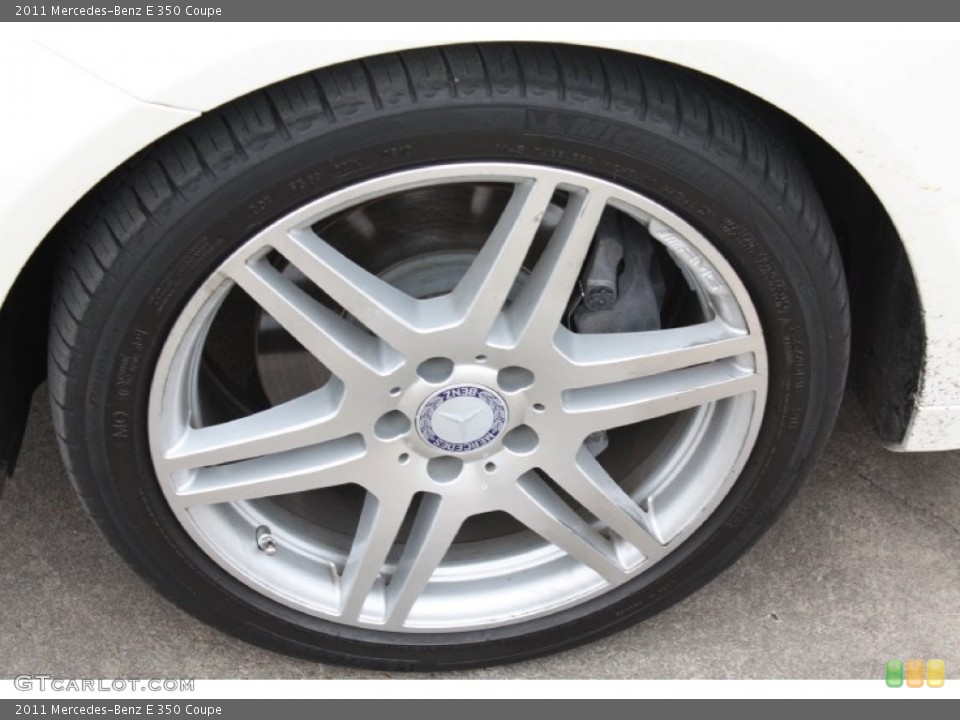 2011 Mercedes-Benz E 350 Coupe Wheel and Tire Photo #77532743