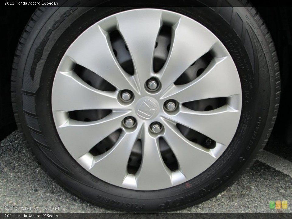 2011 Honda Accord LX Sedan Wheel and Tire Photo #77533962