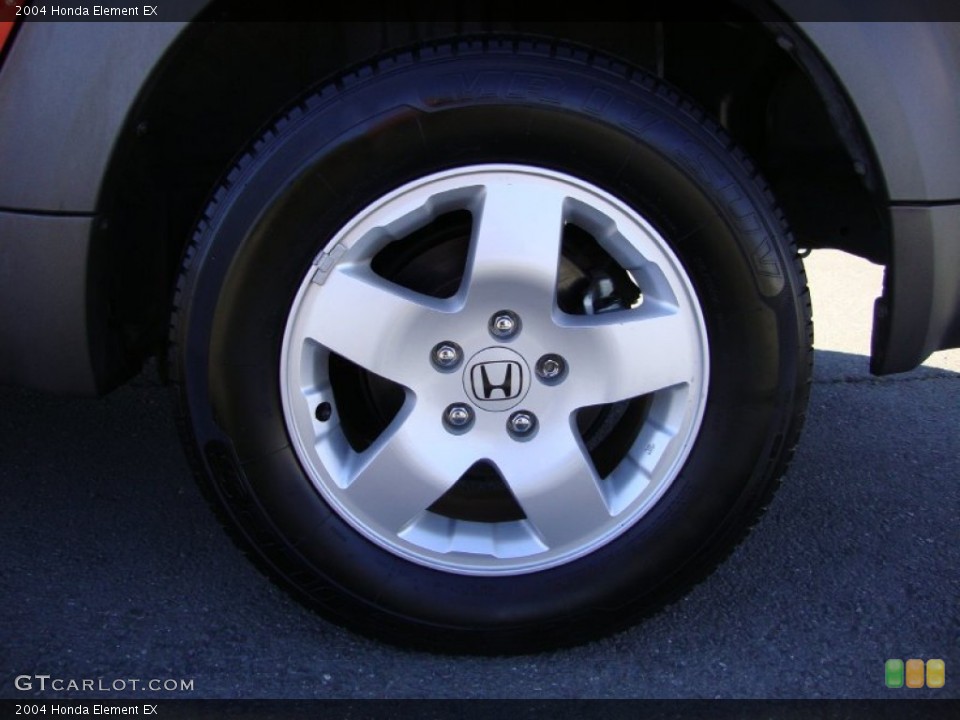 2004 Honda Element EX Wheel and Tire Photo #77534909