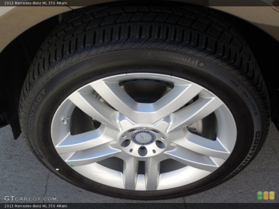 2013 Mercedes-Benz ML 350 4Matic Wheel and Tire Photo #77535642