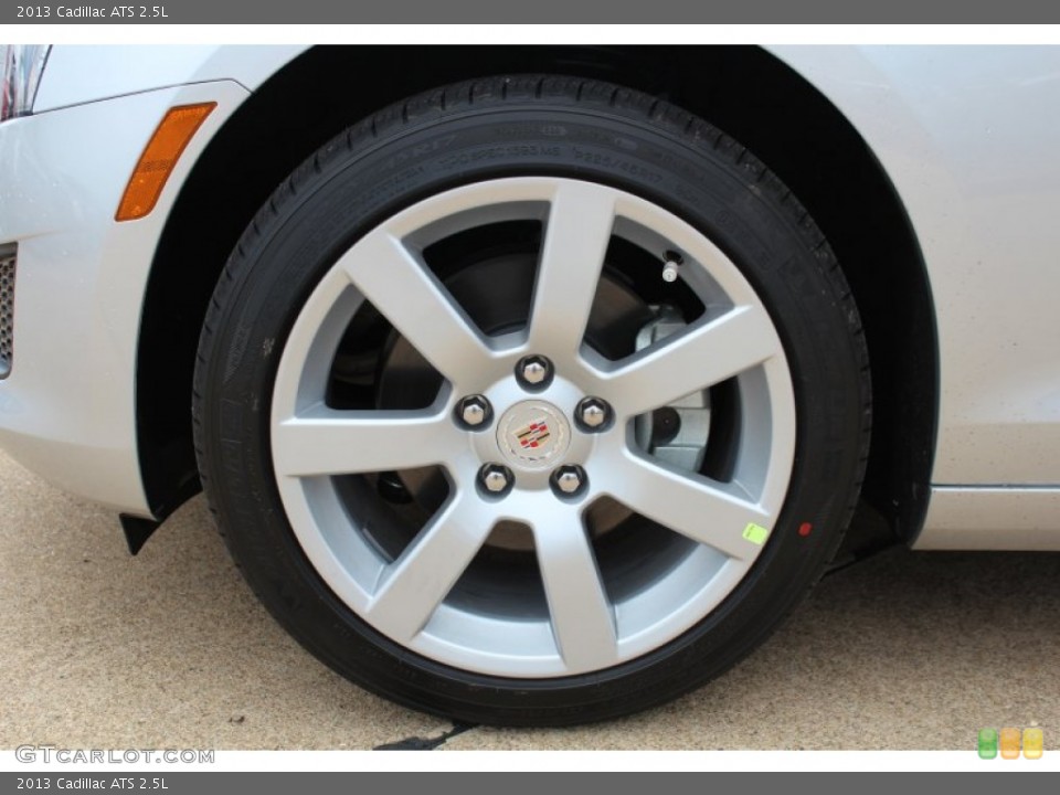 2013 Cadillac ATS 2.5L Wheel and Tire Photo #77536490