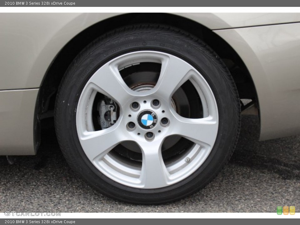 2010 BMW 3 Series 328i xDrive Coupe Wheel and Tire Photo #77542166