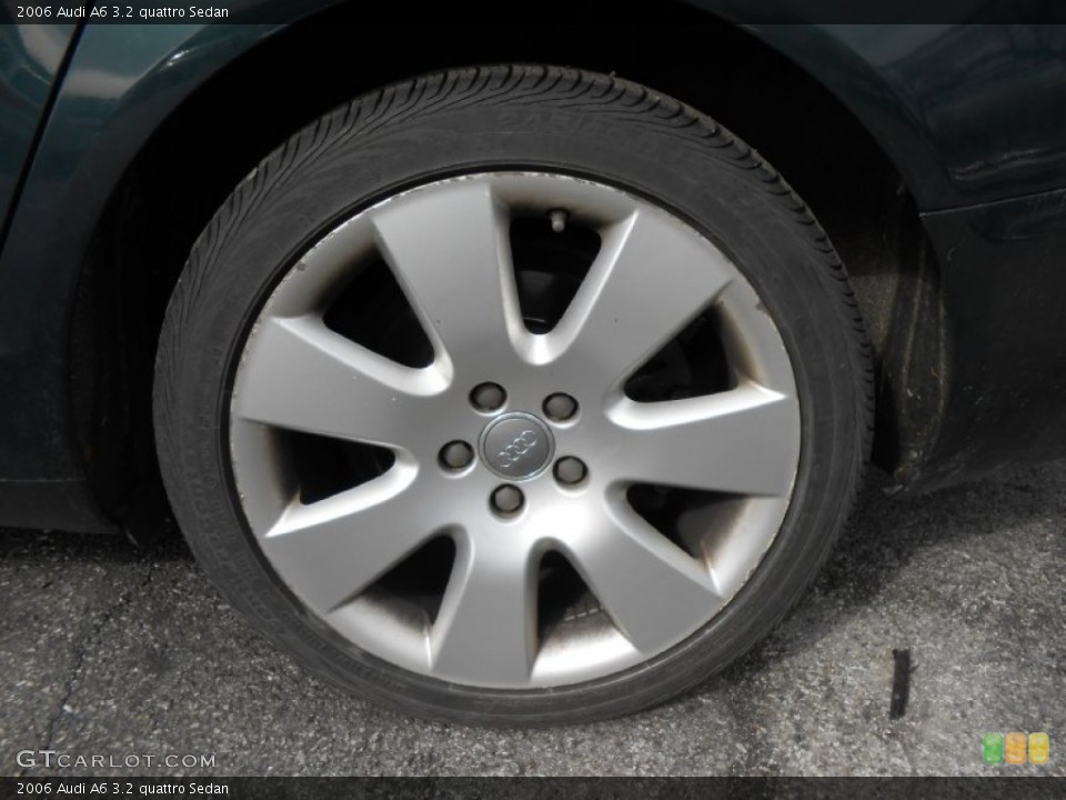 2006 Audi A6 3.2 quattro Sedan Wheel and Tire Photo #77542738