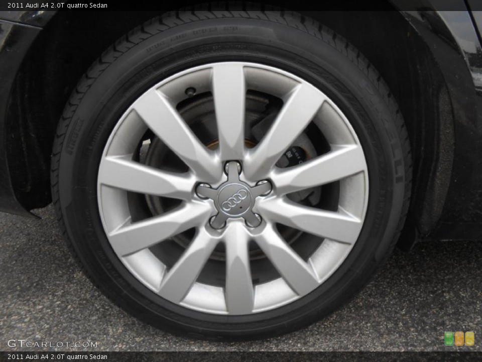 2011 Audi A4 2.0T quattro Sedan Wheel and Tire Photo #77543441