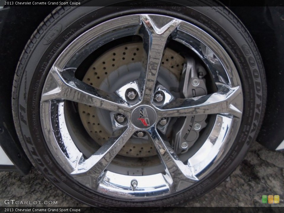 2013 Chevrolet Corvette Grand Sport Coupe Wheel and Tire Photo #77546113