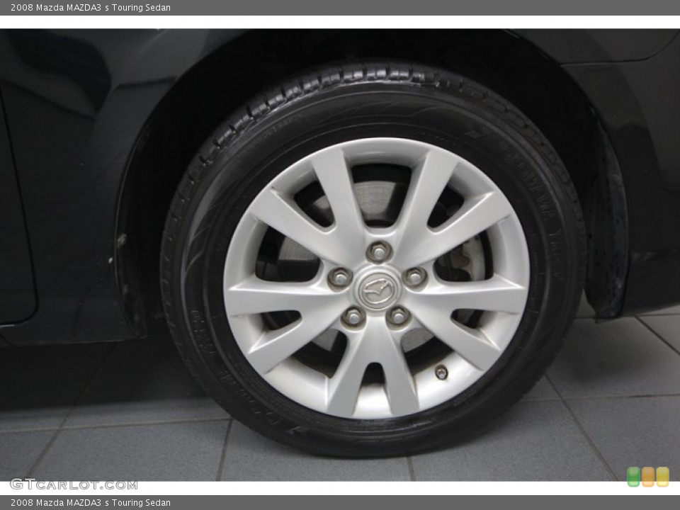 2008 Mazda MAZDA3 s Touring Sedan Wheel and Tire Photo #77553305