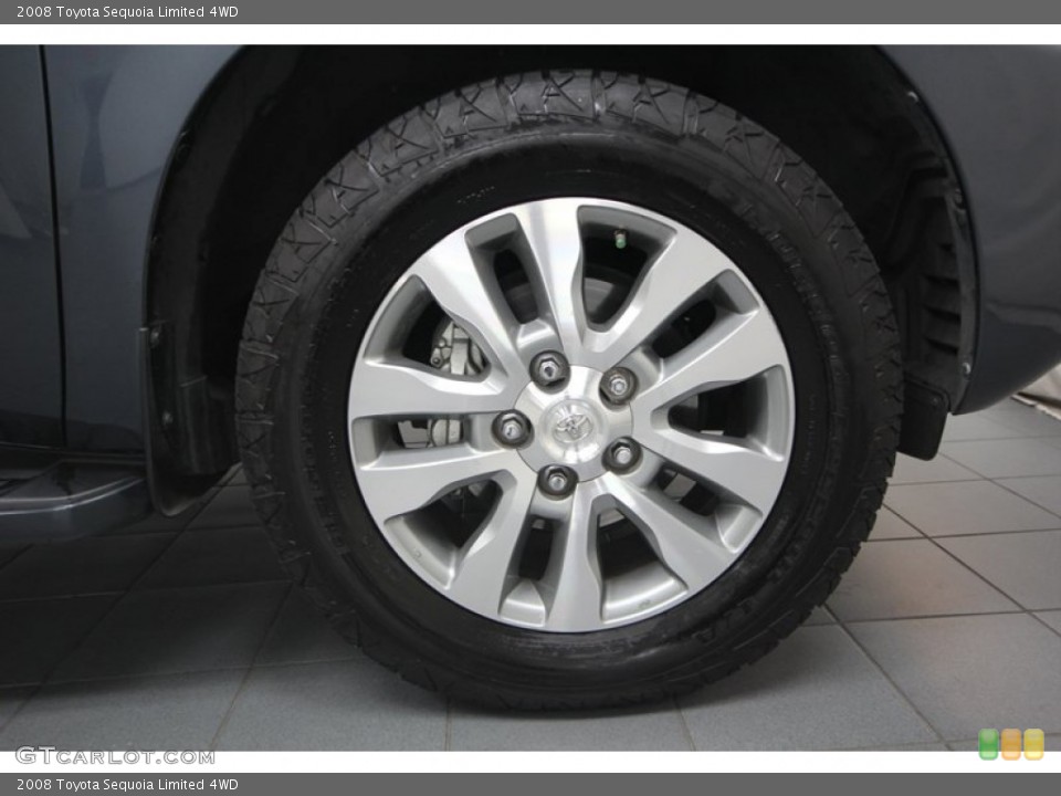 2008 Toyota Sequoia Limited 4WD Wheel and Tire Photo #77554805