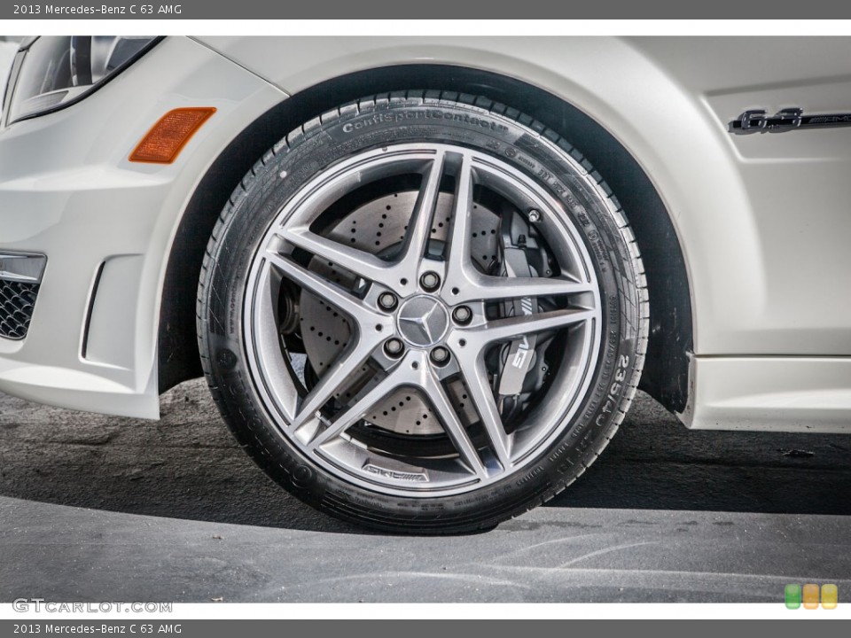 2013 Mercedes-Benz C 63 AMG Wheel and Tire Photo #77559954