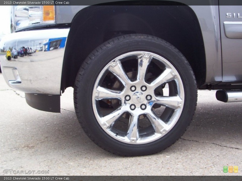 2013 Chevrolet Silverado 1500 LT Crew Cab Wheel and Tire Photo #77566482