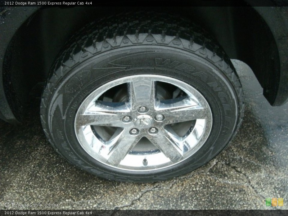 2012 Dodge Ram 1500 Express Regular Cab 4x4 Wheel and Tire Photo #77568099
