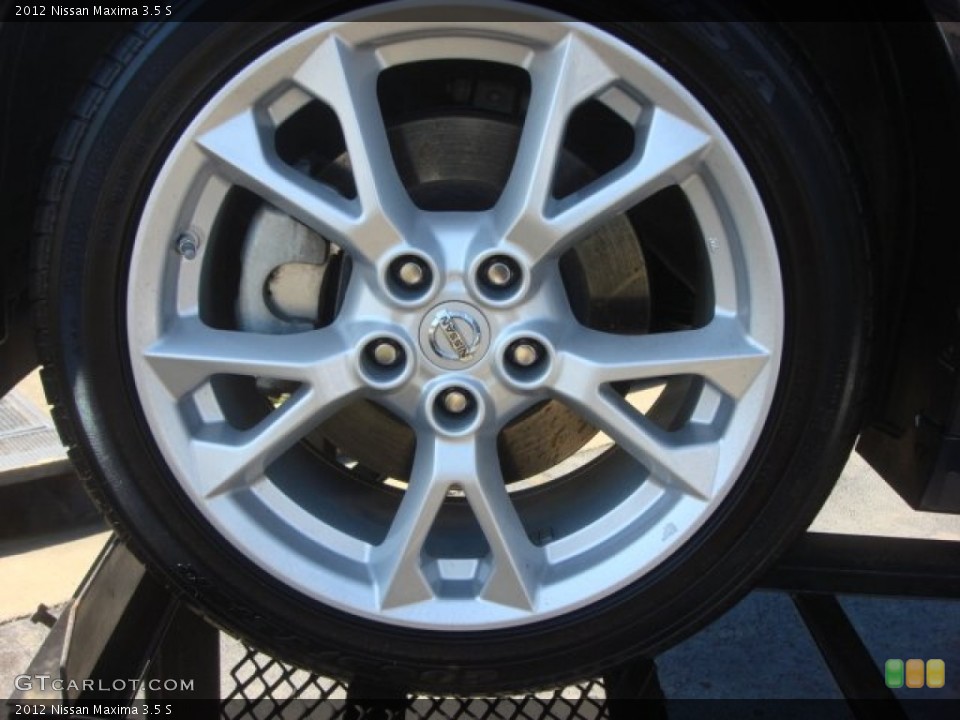 2012 Nissan Maxima 3.5 S Wheel and Tire Photo #77569734