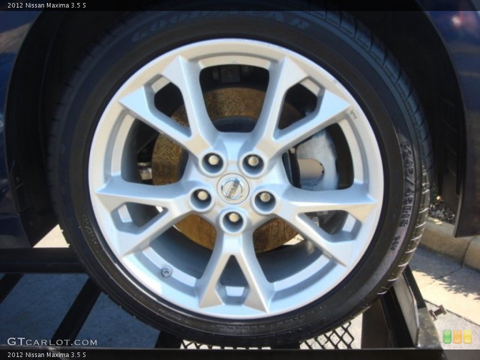 2012 Nissan Maxima 3.5 S Wheel and Tire Photo #77569868