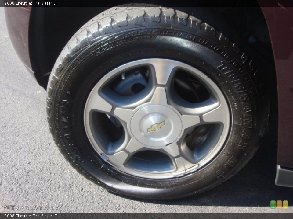 2008 Chevrolet TrailBlazer LT Wheel and Tire Photo #77570337