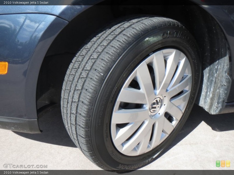 2010 Volkswagen Jetta S Sedan Wheel and Tire Photo #77572461