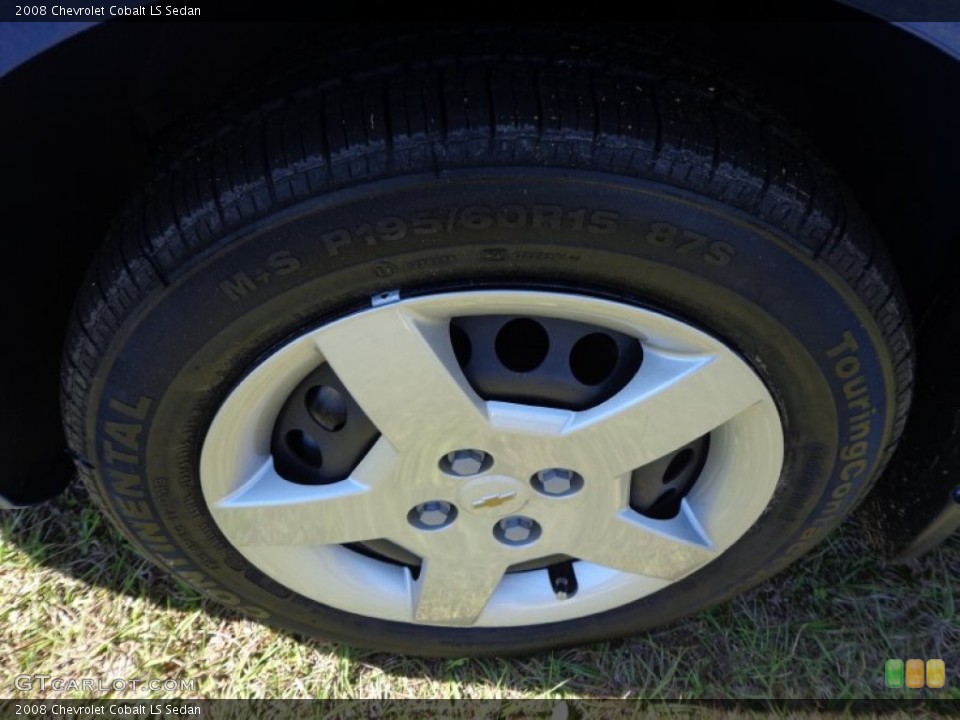 2008 Chevrolet Cobalt LS Sedan Wheel and Tire Photo #77573409