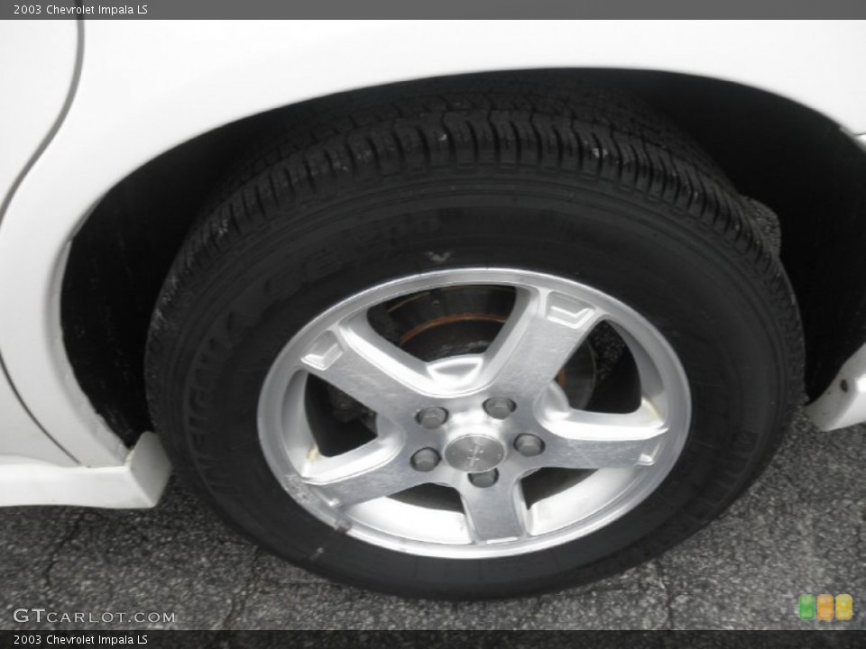 2003 Chevrolet Impala LS Wheel and Tire Photo #77573817