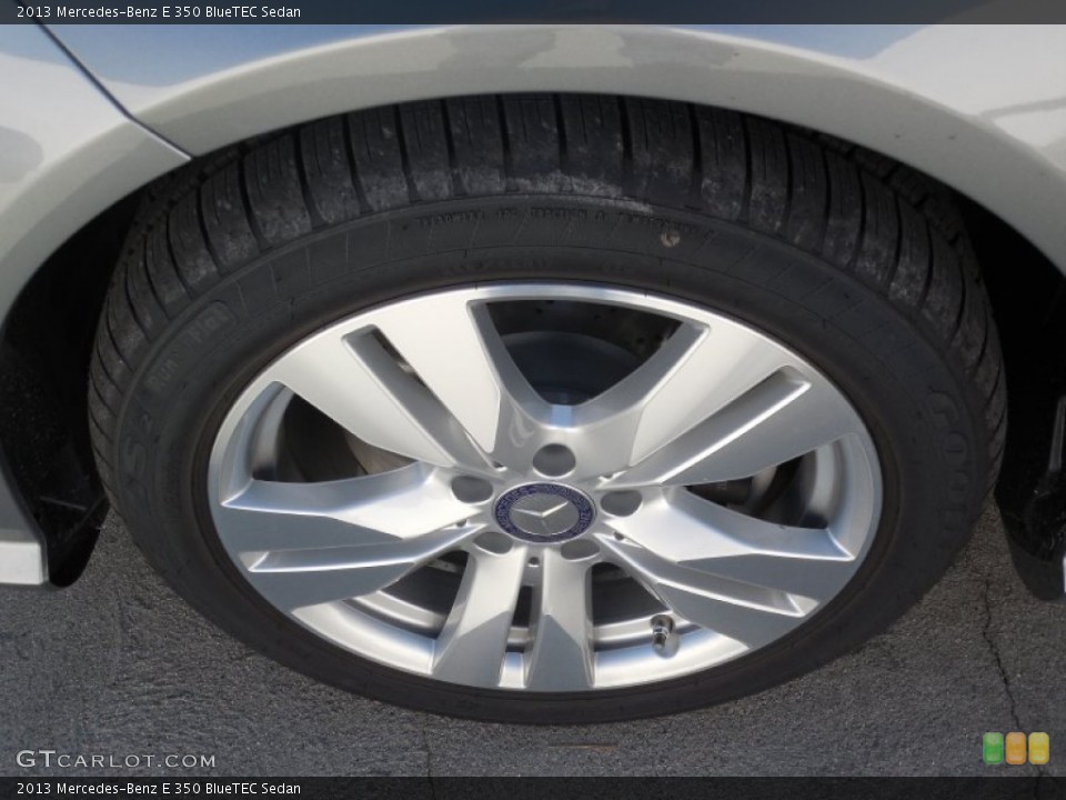 2013 Mercedes-Benz E 350 BlueTEC Sedan Wheel and Tire Photo #77574788
