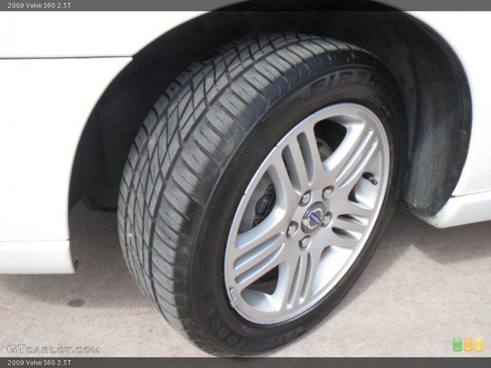 2009 Volvo S60 2.5T Wheel and Tire Photo #77575065