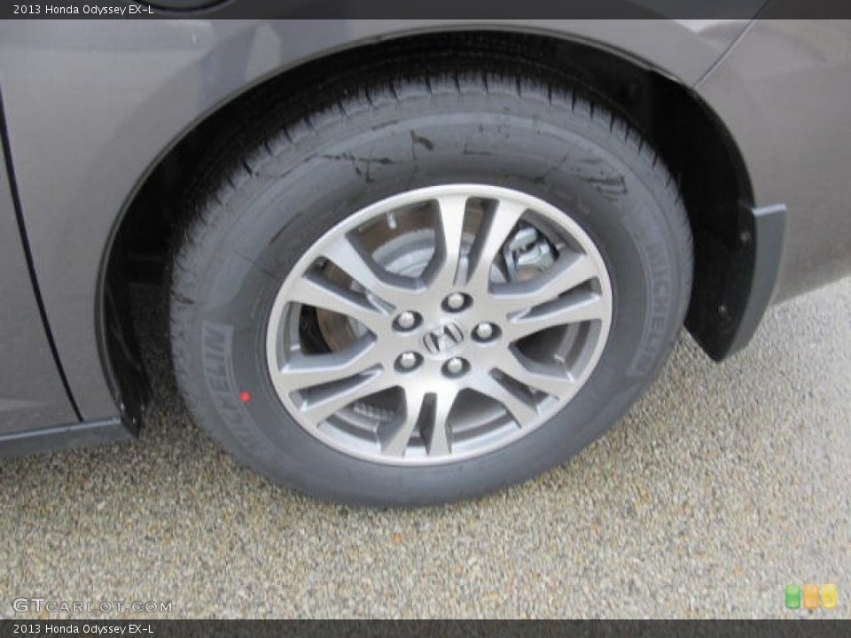 2013 Honda Odyssey EX-L Wheel and Tire Photo #77578458