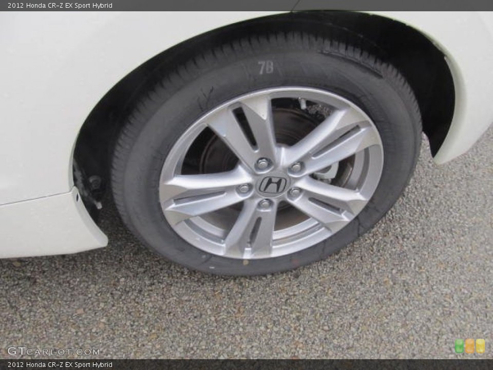 2012 Honda CR-Z EX Sport Hybrid Wheel and Tire Photo #77579293