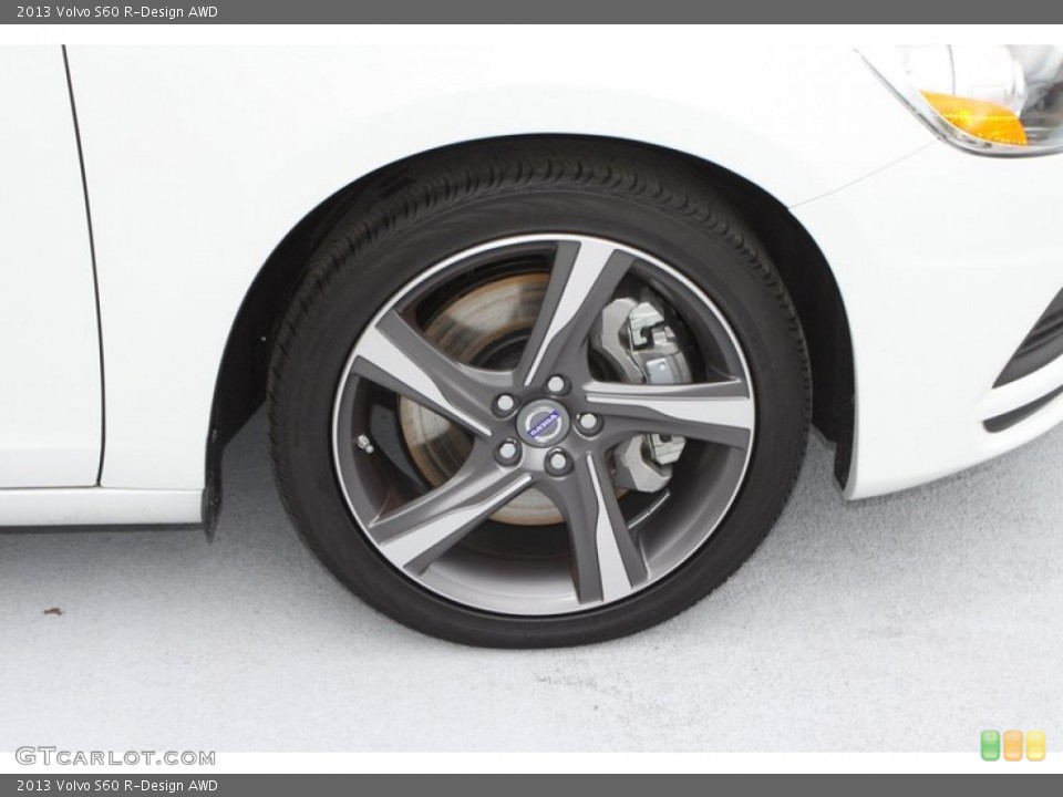 2013 Volvo S60 R-Design AWD Wheel and Tire Photo #77579899