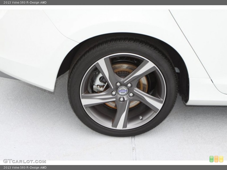 2013 Volvo S60 R-Design AWD Wheel and Tire Photo #77579918