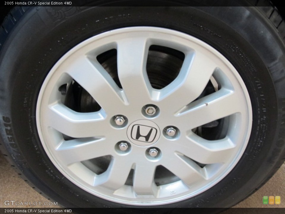 2005 Honda CR-V Special Edition 4WD Wheel and Tire Photo #77580254
