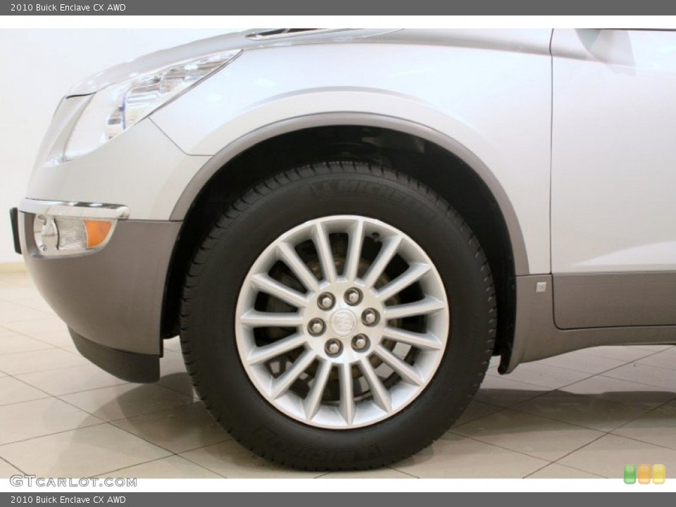 2010 Buick Enclave CX AWD Wheel and Tire Photo #77580258