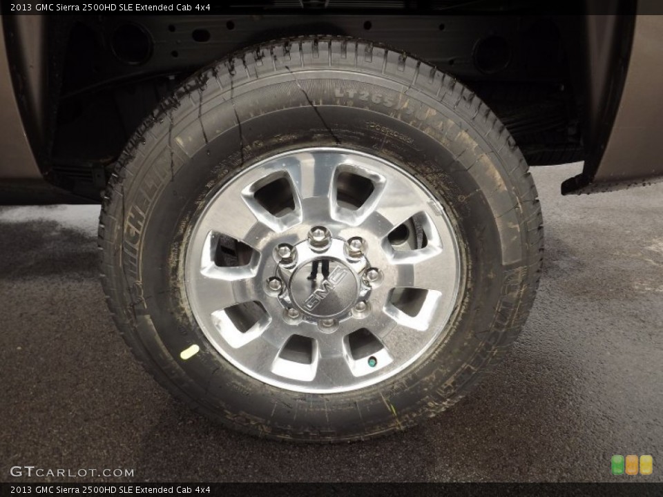 2013 GMC Sierra 2500HD SLE Extended Cab 4x4 Wheel and Tire Photo #77581023
