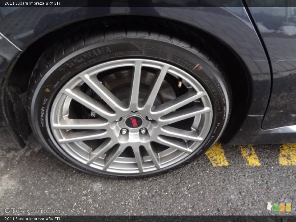 2011 Subaru Impreza WRX STi Wheel and Tire Photo #77581253