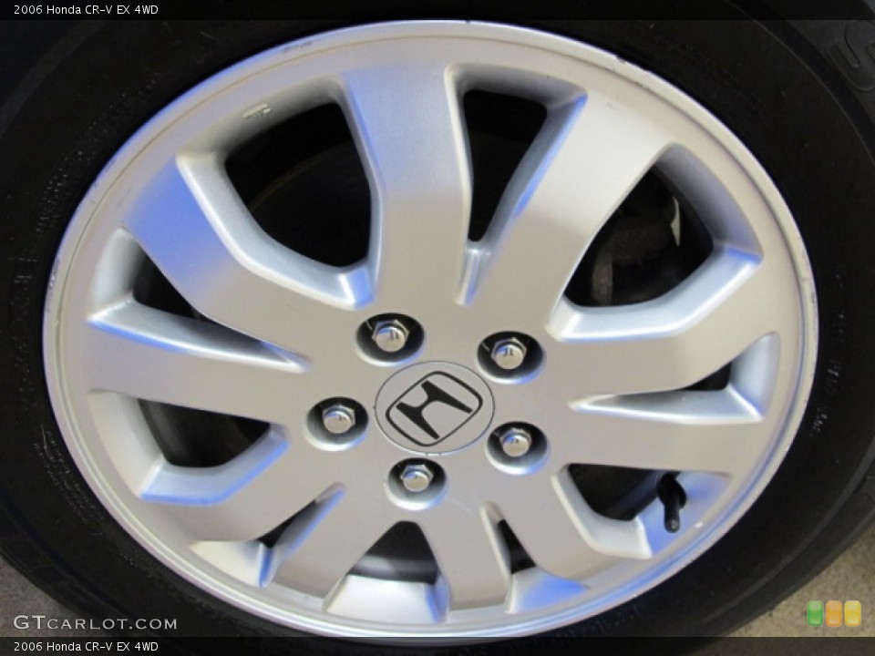 2006 Honda CR-V EX 4WD Wheel and Tire Photo #77581932