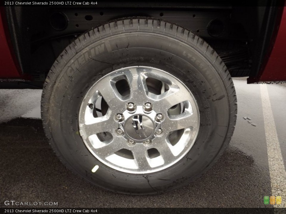 2013 Chevrolet Silverado 2500HD LTZ Crew Cab 4x4 Wheel and Tire Photo #77583933