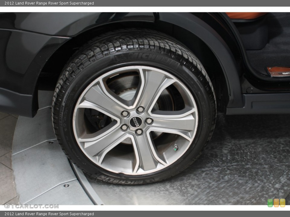 2012 Land Rover Range Rover Sport Supercharged Wheel and Tire Photo #77583982