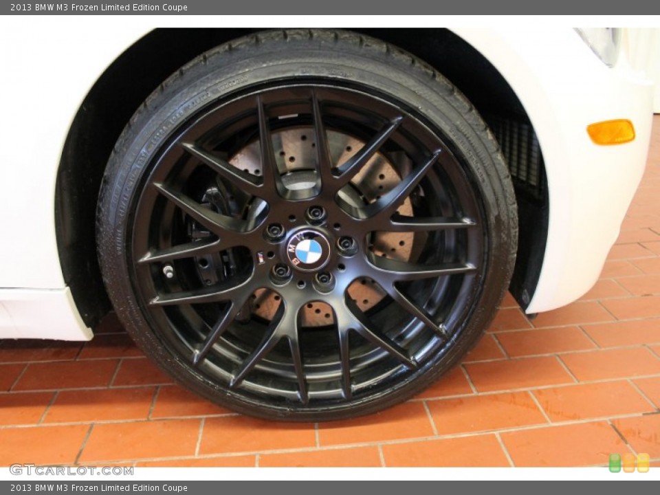 2013 BMW M3 Frozen Limited Edition Coupe Wheel and Tire Photo #77585283